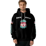 Personalized Liverpool Punisher Skull Black Hoodie Best Selling