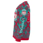 Personalized Liverpool Snowflake Matrix Red Sweater Best Selling