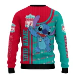 Personalized Liverpool Stitch Art Prints Red Sweater Best Selling