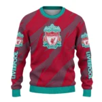 Personalized Liverpool Stripe Motion Red Sweater Best Selling