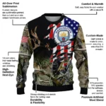 Personalized Manchester City American Flag Claw Sweater Best Selling