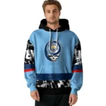 Personalized Manchester City Grateful Vibes Sky Blue Hoodie Best Selling