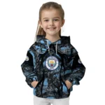 Personalized Manchester City Hunting Theme Sky Blue Black Hoodie Best Selling