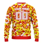 Personalized Manchester United Camouflage Motif Sweater Best Selling
