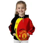 Personalized Manchester United Minimalist Design Red Black Hoodie Best Selling