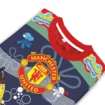 Personalized Manchester United Spongebob Designs Blue Sweater Best Selling