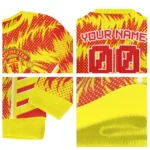 Personalized Manchester United Swirl Flow Red Sweater Best Selling