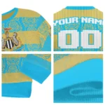 Personalized Newcastle United Bulldog Motif Sweater Best Selling