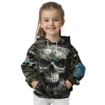 Personalized Newcastle United Camo Skull Hoodie Best Selling