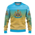 Personalized Newcastle United Diamond Mesh Sweater Best Selling