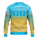 Personalized Newcastle United Diamond Mesh Sweater Best Selling
