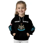 Personalized Newcastle United Punisher Skull Black Hoodie Best Selling
