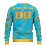 Personalized Newcastle United Stripe Motion Blue Sweater Best Selling