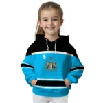 Personalized Newcastle United Striped Pattern Blue Hoodie Best Selling