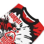 Personalized Nottingham Forest Burst Swirl Red Sweater Best Selling