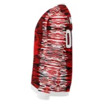 Personalized Nottingham Forest Camouflage Stripe Red White Sweater Best Selling