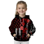 Personalized Nottingham Forest Distressed Flag Red Black Hoodie Best Selling