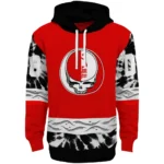 Personalized Nottingham Forest Grateful Vibes Red Hoodie Best Selling