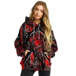 Personalized Nottingham Forest Hunting Theme Red Black Hoodie Best Selling