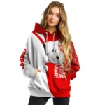 Personalized Nottingham Forest Peeking Snoopy Red Hoodie Best Selling