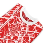 Personalized Nottingham Forest Streak Overlay Red Sweater Best Selling