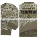 Personalized Real Madrid Camouflage Blend Sweater Best Selling