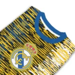 Personalized Real Madrid Camouflage Stripe Yellow White Sweater Best Selling