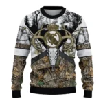 Personalized Real Madrid Deer Antlers Sweater Best Selling