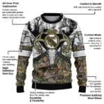 Personalized Real Madrid Deer Antlers Sweater Best Selling