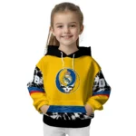 Personalized Real Madrid Grateful Vibes Yellow Hoodie Best Selling