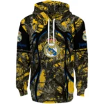 Personalized Real Madrid Hunting Theme Yellow Black Hoodie Best Selling