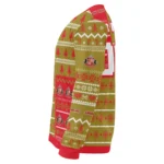 Personalized Sunderland Christmastree Bands White Sweater Best Selling