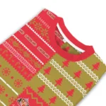 Personalized Sunderland Christmastree Bands White Sweater Best Selling
