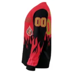 Personalized Sunderland Flame Outline Red Black Sweater Best Selling
