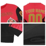 Personalized Sunderland Flame Outline Red Black Sweater Best Selling
