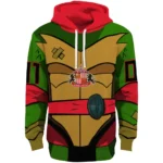 Personalized Sunderland Superhero Armor Red Green Hoodie Best Selling