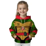 Personalized Sunderland Superhero Armor Red Green Hoodie Best Selling