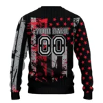 Personalized Sunderland Vintage Usa Flag Black Sweater Best Selling