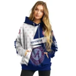 Personalized Tottenham Hotspur Abstract Shape Navy Hoodie Best Selling