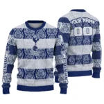 Personalized Tottenham Hotspur Bulldog Motif Sweater Best Selling