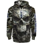 Personalized Tottenham Hotspur Camo Skull Hoodie Best Selling