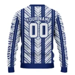 Personalized Tottenham Hotspur Chevron Rows Navy Sweater Best Selling