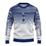 Personalized Tottenham Hotspur Diamond Mesh Sweater Best Selling