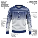 Personalized Tottenham Hotspur Diamond Mesh Sweater Best Selling