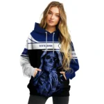 Personalized Tottenham Hotspur Grim Reaper Navy Black Hoodie Best Selling