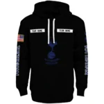 Personalized Tottenham Hotspur Punisher Skull Black Hoodie Best Selling