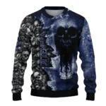 Personalized Tottenham Hotspur Skull Collage Navy Sweater Best Selling