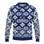 Personalized Tottenham Hotspur Snowflake Matrix Navy Sweater Best Selling