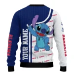 Personalized Tottenham Hotspur Stitch Art Prints Navy Sweater Best Selling