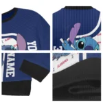 Personalized Tottenham Hotspur Stitch Art Prints Navy Sweater Best Selling